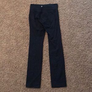 Athleta Black straight leg leggings